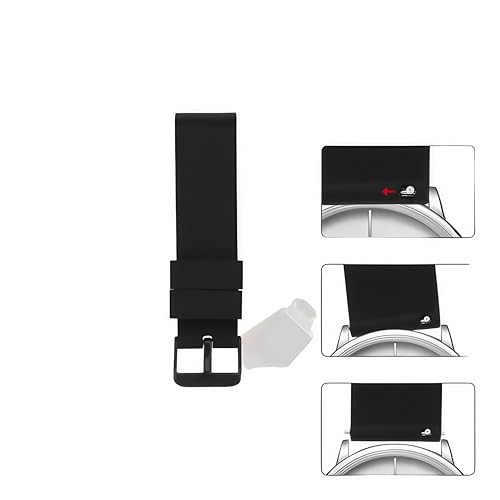 Image of 22mm Watch Strap Compatible with Samsung Watch,S Pro,Realme,Pro 4 Max,Ultra,Ultra 2,One Plus Boat Flash, Noise Colorfit Pulse Grand, Noise Colorfit Soft Silicone