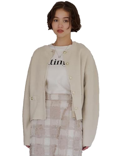 レディース ニットカーディガン ODMライトウェイト