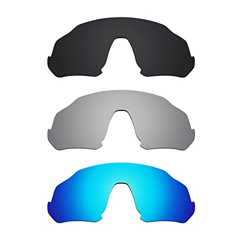 Image of Alphax Polarized Replacement Lenses for Oakley Flight Jacket OO9401 - Options