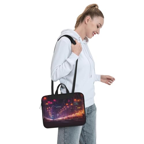 Maletín para portátil KHiry bolsas hombro unisex 15.6 pulg miniatura 7