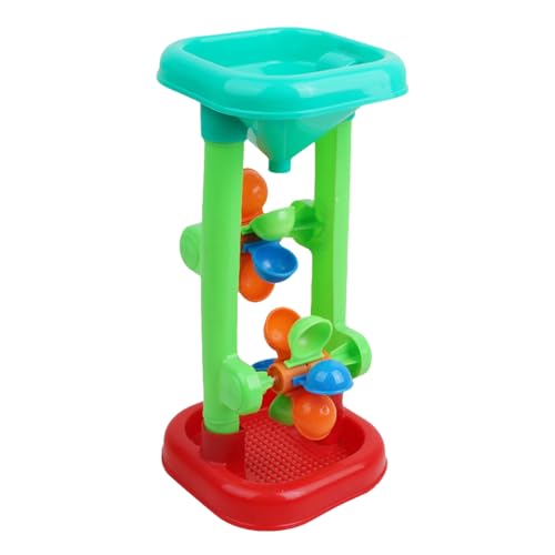 Juguete de Embudo de Tamizado de Agua, Molinillo de Viento Giratorio Creativo, Embudo Educativo para Exteriores para Playa y Patio Trasero, Ideal para Juegos Al Aire Libre, Diversión de arenas