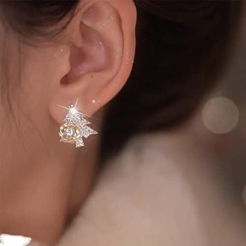 Christmas Earrings Rhinestone Earrings For Girl Wrap Stud Ear Cuff For Women Earring Cuff Stud Ear Cuffs Hoop Earrings #TOP3