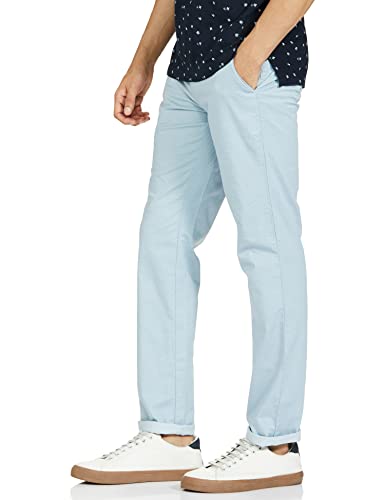 Image of Colorplus Men's Cotton Blend Print Pattern Contemporary Fit Flat Front Casual Trouser