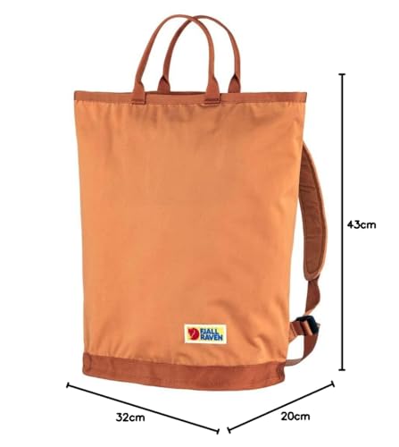 Fjällräven Unisex Vardag Totepack, Desert Brown/Terracotta Brown, One Size