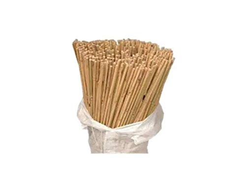 4ft Bamboo Canes Garden Plant Support x 20