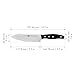 ZWILLING Twin Signature 7-inch Hollow Edge Rocking Santoku Knife, Razor-Sharp, Made in Company-Owned German Factory with Special Formula Steel perfected for almost 300 Years, German Knife