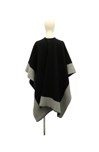 LOGO BORDER WOVEN RUANA3