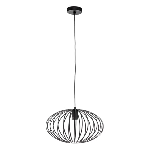 Lucande Pendelleuchte Naoh Weiß – Moderne Hängeleuchte Aus Metall, 1-flammig, E27, Ø13 Cm