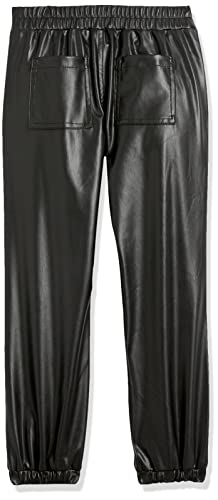 Image of [BLANKNYC] Girls' Luxury Clothing Vegan Leather Jogger, Comfortable & Stylish Pants
