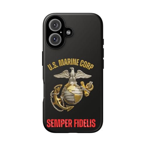 Marine Phone Case - Semper Fi, Tough Military Gift, Veteran’s Day, Patriotic Accessory Matte