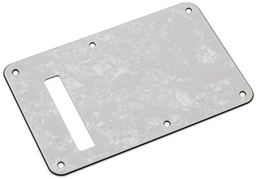 Fender Modern Backplate, Stratocaster - White Moto