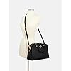 Coach-Womens-Lillie-Carryall-Top-Handle-Satchel-Bag Coach Women's Lillie Carryall Top Handle Satchel Bag (Black)