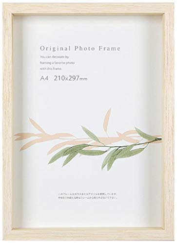 ??????????? A.P.J. Art Box Frame (Height: 35mm) B5 Size (182x257mm) Pastel White