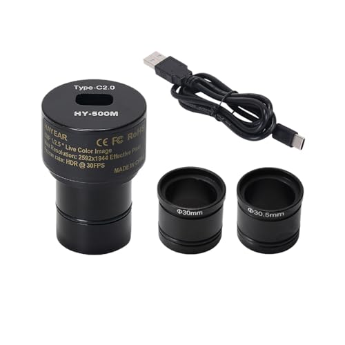 5. **Pacchetto completo**: ogni acquisto del microscopio video industriale include accessori essenziali come adattatori multipli (30 mm e 30,5 mm) e un cavo USB, che forniscono tutto il necessario per un utilizzo immediato fin dal primo utilizzo.