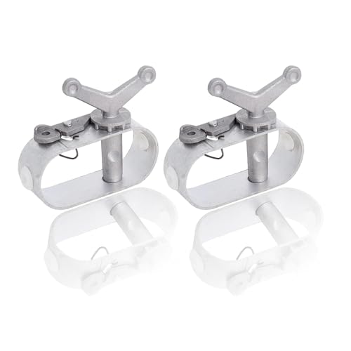 DOYUKY 2 Piezas Tensor para Cubierta de Cuerda para Piscina, Tensor de Cable de Alambre, Tensor de Cuerda para Piscina, Tensor de Cuerda, para Accesorios de Invierno, Accesorio para Lona de Piscina