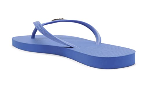 Sandália Brizza Arezzo Rasteira Feminino, Cobalto Jelly, 37/38