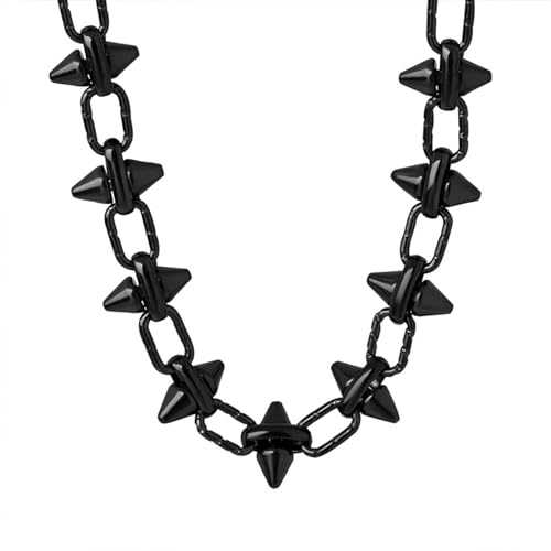 Chaîne de cou hip hop Marka collier ras du cou unisexe