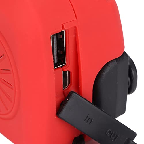 Handslingerradio met Zaklamp, Weerradio's met Handslinger en Opladen op Zonne-energie, 3 Oplaadmethoden voor Noodgevallen Buitenshuis - Image 6