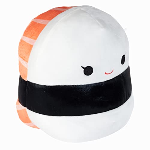 Image of Squishmallows Original 10-Inch Solenn The Salmon Sushi - Official Jazwares Plush - Collectible Soft & Squishy Sushi Stuffed Animal Toy - Add to Your Squad - Gift for Kids, Girls & Boys