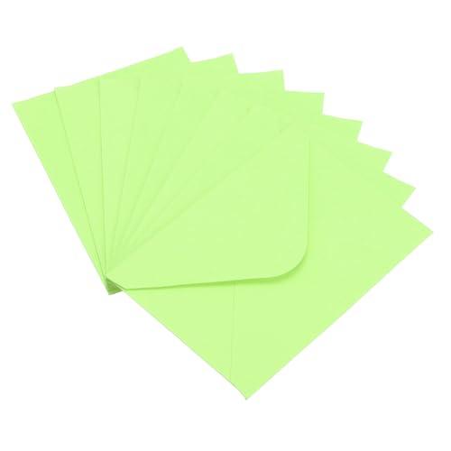 Mini enveloppes vert clair lot de 100 pour mariages et petits mots doux