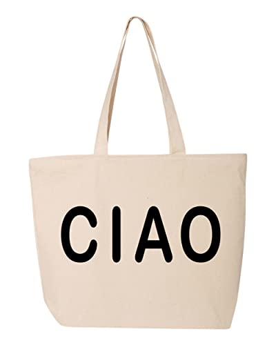 Bolso de lona Ciao Beach con cremallera miniatura 1