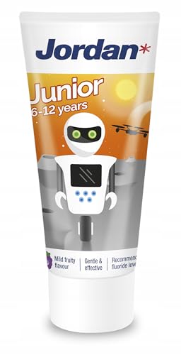 Jordan* Dentifricio Liquido Non Aromatizzato 1.5E+2 ml Bambini 6-12 Anni