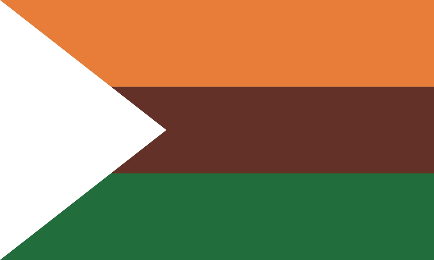 Drapeau Large Acoyapa Nicaragua en format paysage pour mât extérieur