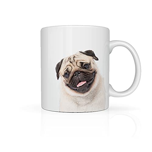 Rapoza Collective - Taza PUG y Perros, para Café o...