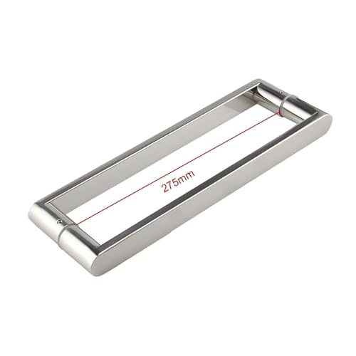 Poignée de porte de douche coulissante en verre entraxe 275mm rechange quincaillerie inox