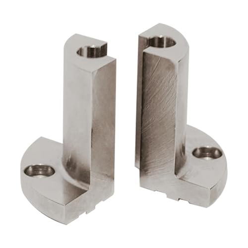BMTURNING BMT-J6034 Pen Blank Jaws for Woodturning Lathe Chucks V-grooves of the two jaws hold blanks securely Compatible with Super NOVA 2 G3.