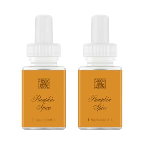 Pura & Aromatique Home Scent Refill - Smart Home Air Diffuser Fragrance - Up to 120-Hours of Luxury Fragrance per Refill - Household Essential - Clean Diffuser - Pumpkin Spice 2 Pack