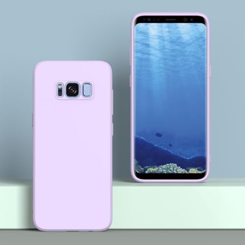 Image of for Samsung Galaxy S8 Case Purple, Scratch Resistant with Soft Touch, Slim Thin Phone Cover for Samsung Galaxy S8