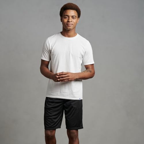 Russell Athletics Men's Dri Power Essential Performance Shorts with Pocket - Workout and Gym Active Wear4