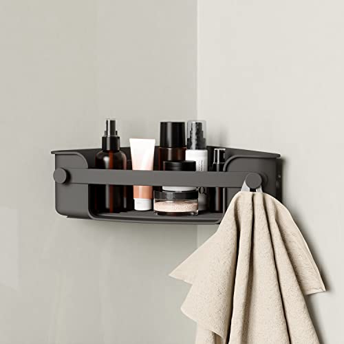 Umbra Flex Shower Storage Accessories With Patented Gel-Lock Technology Suction Cup, Black #TOP7