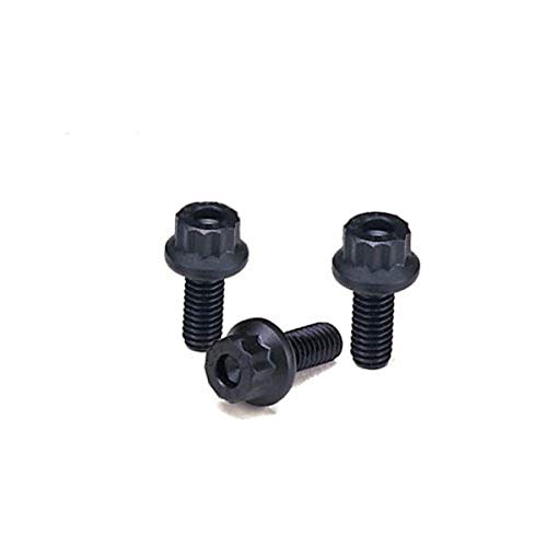 Image of ARP 645-1500 Black Oxide 7-16-14 inch RH Thread 1.500 inch UHL 12-Point Bolt with 1 /2 inch Socket and Washer, (Set of 5)