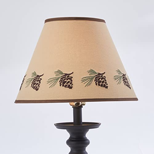 Park Designs 26-477 Pinecone Embroidered Shade thumb #1