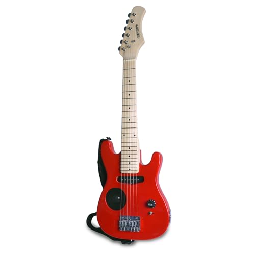 LEXiBOOK, Spider-Man, Guitarra electrónica iluminada con micrófono, anteojos con micrófono, melodías, 2 Modos de Juego, Entrada MP3, Azul/Rojo, K260SP LEXiBOOK, Spider-Man, Guitarra electrónica iluminada con micrófono, anteojos con micrófono, melodías, 2 Modos de Juego, Entrada MP3, Azul/Rojo, K260SP