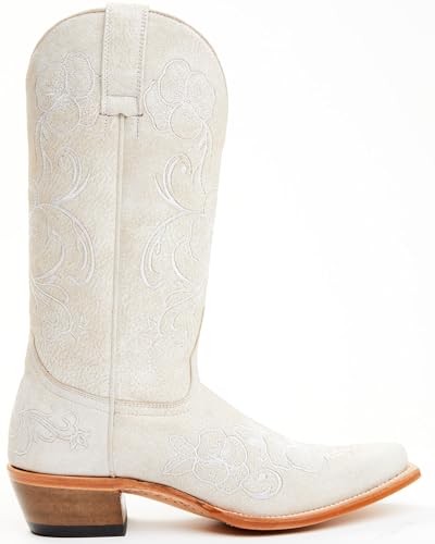 Shyanne Women's Lasy Floral Embroidered Western Boot Snip Toe - Bswfa22l362