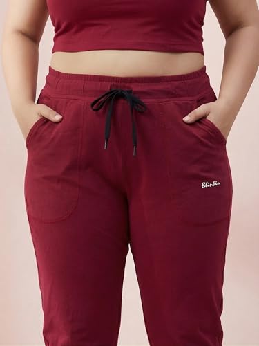 Image of BLINKIN Ankle Length Plus Size Cotton Track Pant for Woman | Ultimate Summer Lowers & Pajama for Women Pack of 2 (combo-plus-86)