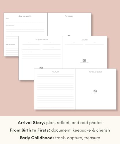 Lamare Pregnancy Journal for First Time Moms 2025 – Pregnancy Planner, Sonogram Photo Album & Pregnancy Scrapbook for Expecting Moms – First Time Mom Gift, Pregnancy Must-Have - Thumbnail 4