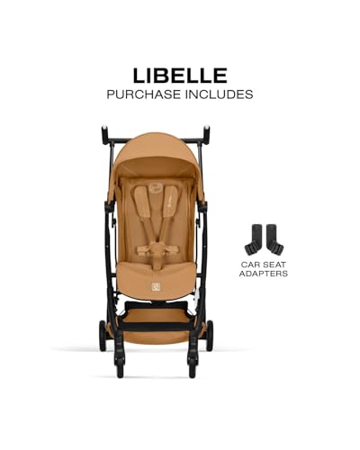 Image of LIBELLE Ultra Lightweight Travel Stroller - Cinnamon Yellow