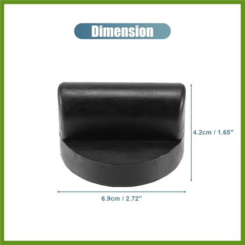 Image of 2 Pcs Rubber Jack Puck Jacking Lift Pad Jack Lift Point Pad Adapter for Audi TT RS R8 A6 Support Point Adapter Jacking Trolly Car Removal Repair Tool Vehicle Components