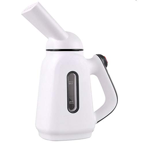 NBCDY Vaporizador portátil para Prendas, Plancha de Mano, Elemento Calefactor de Aluminio de Calentamiento Ultra rápido, para Vapor Facial, humidificación, eliminación de Arrugas, esterilización