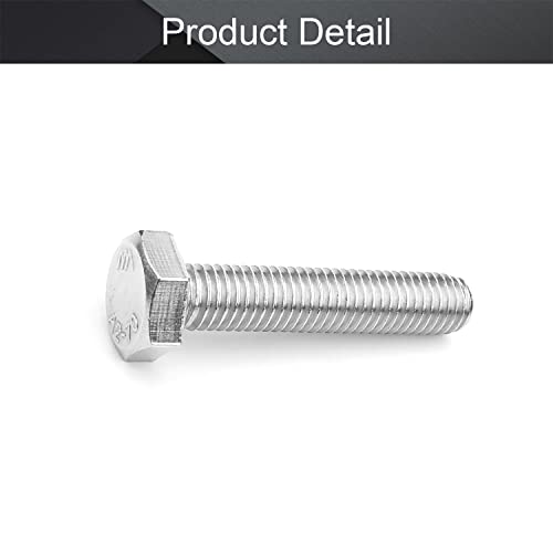 Tornillo hexagonal M10 de acero inoxidable con rosca métrica precisa 4