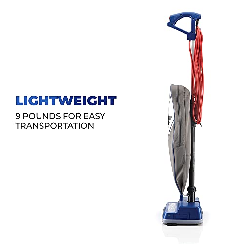 Oreck - U2000Rb-1 Commercial, Professional Upright Vacuum Cleaner & Oreck Xl Commercial Upright Vacuum Cleaner, Bagged Professional Pro Grade, 9 Pounds 35-Foot Long Cord, Xl2100Rhs, Gray/Blue #TOP5