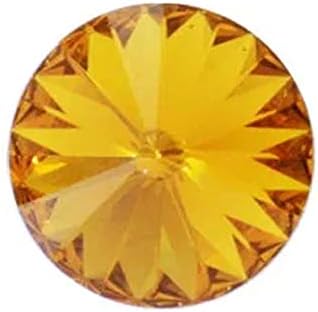 GG Grand General 67160 Chrome Small Dash Screw with Amber Crystal for Freightliner