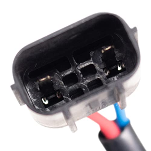 Image of TRQ Rear Passenger Side Power Window Motor and Regulator Assembly Compatible with 2013-2017 Honda Accord