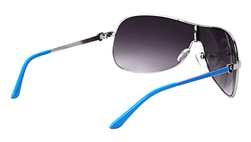 Khan Intake - Thin Frame One Piece Shield Sunglasses3