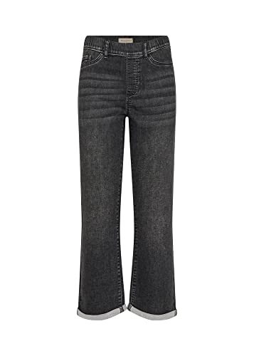 SOYACONCEPT SC-Kiera 1-B-Calças para mulher para homem, Dark Grey Denim