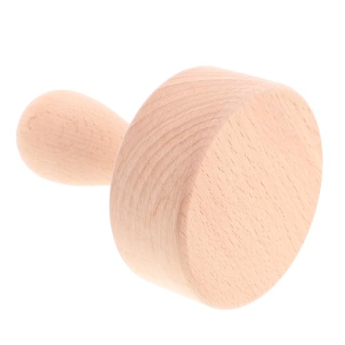 OUNONA Egg Tart Mould Versatile Wooden Pastries Press Press Stick Pastry Tamper Tool Rolling Pin for Baking